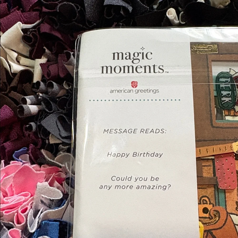🆕American Greetings-Magic Moments ‘Friends’ Pop Up Card